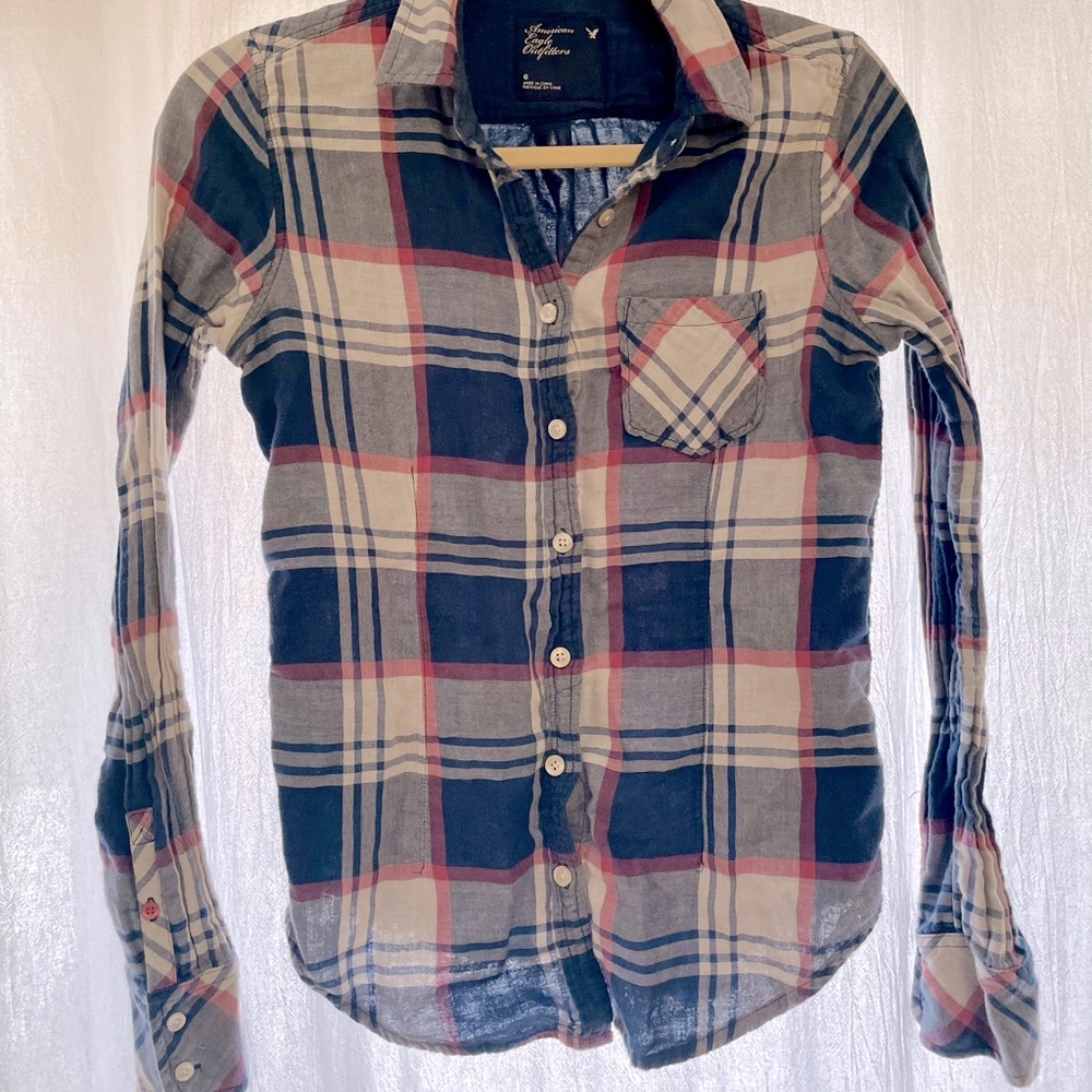 American Eagle Plaid Shirt